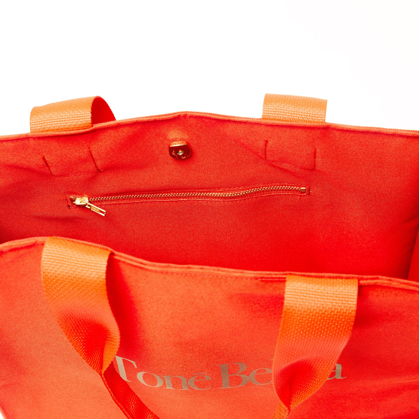 Daily Large TB Red All Canvas Tote