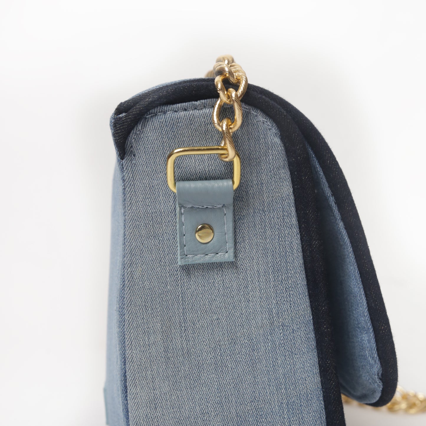 Denim Rebecca Crossbody Bag