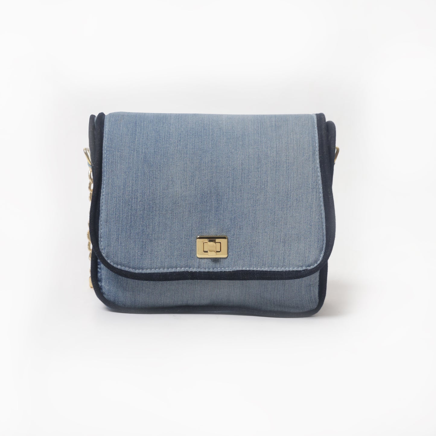 Denim Rebecca Crossbody Bag