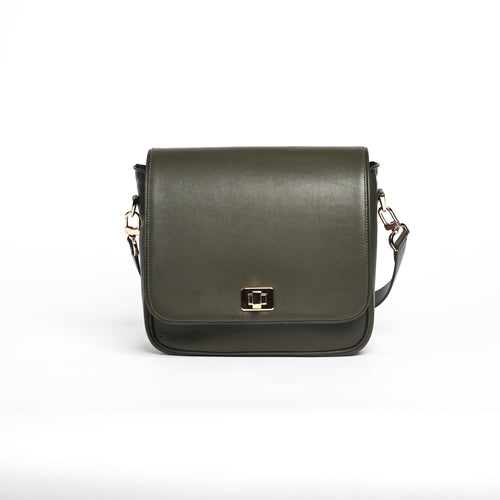 Rebecca Crossbody – Signature Edition in Olive