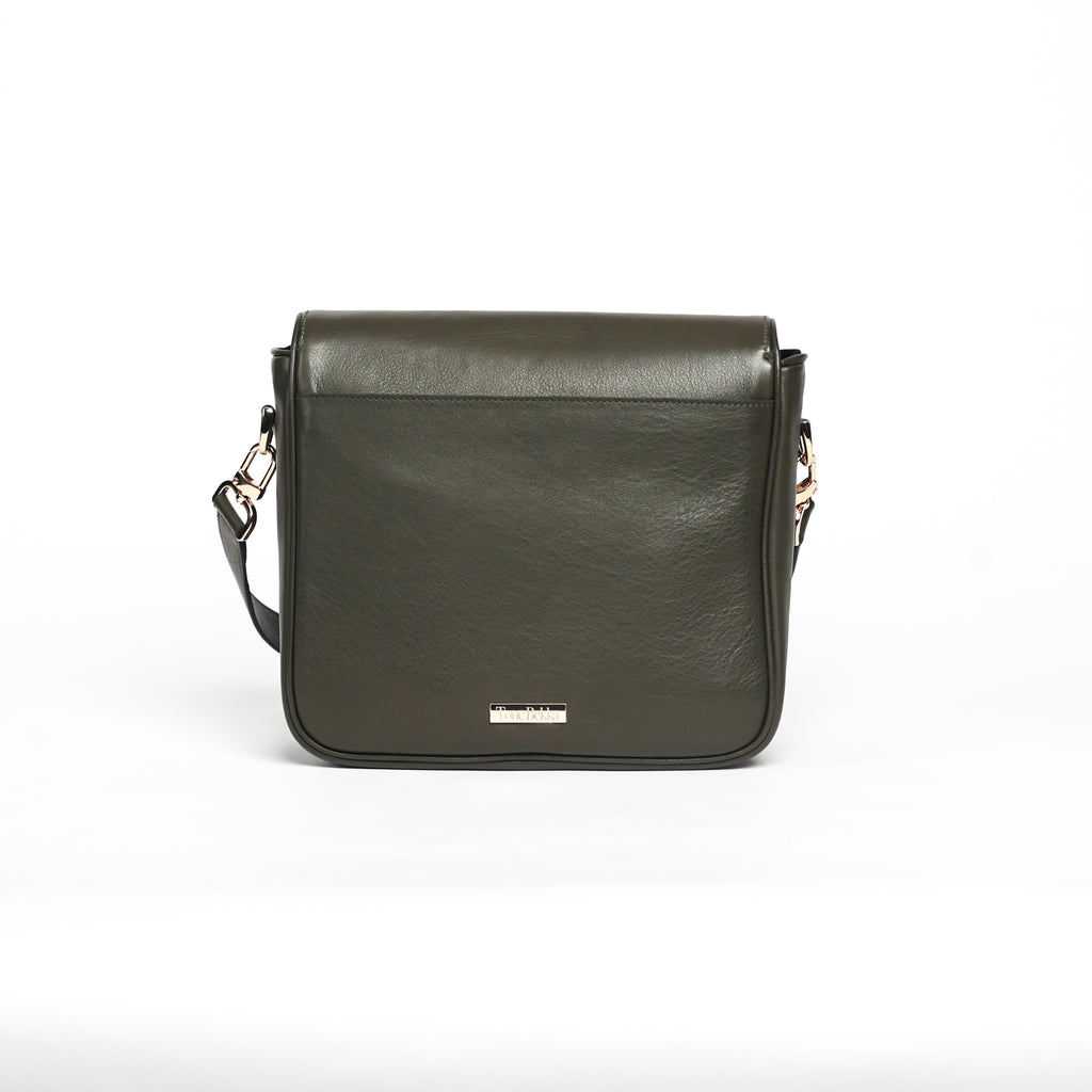 Rebecca Crossbody – Signature Edition in Olive