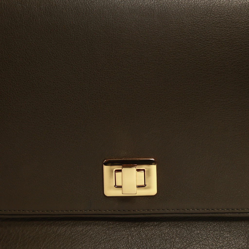 Rebecca Crossbody – Signature Edition in Olive