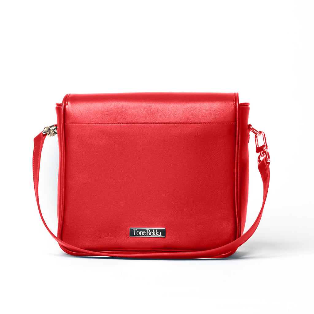 Rebecca Crossbody – Signature Edition in Poppy Red