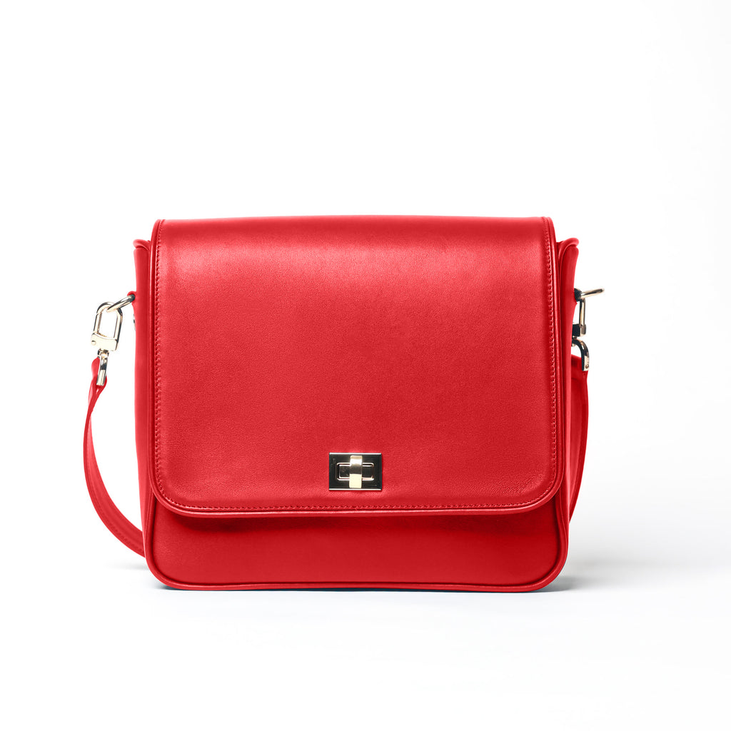 Rebecca Crossbody – Signature Edition in Poppy Red