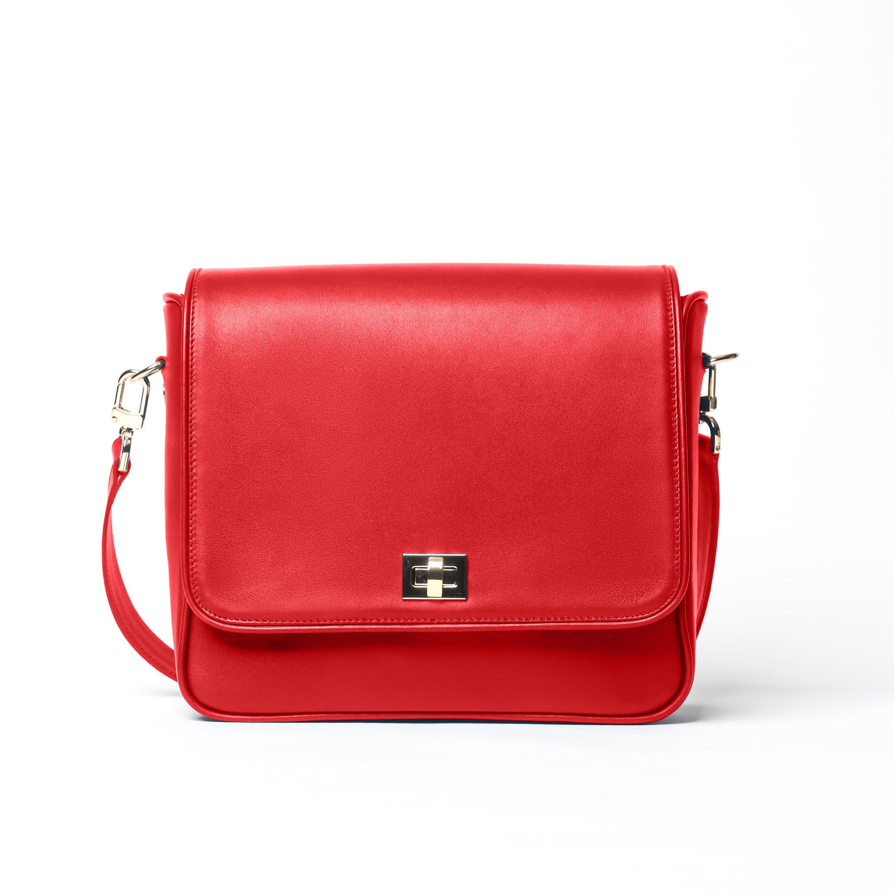 Rebecca Crossbody – Signature Edition in Poppy Red