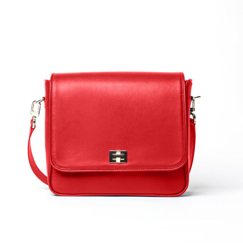 Rebecca Crossbody – Signature Edition in Poppy Red