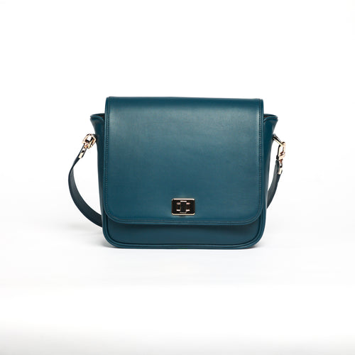 Rebecca Crossbody – Signature Edition in  Deep Teal