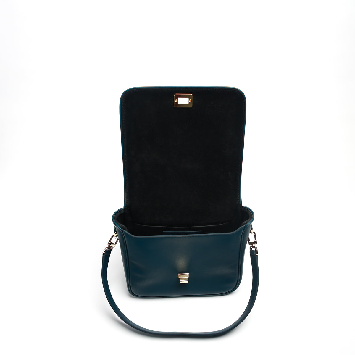 Rebecca Crossbody – Signature Edition in  Deep Teal